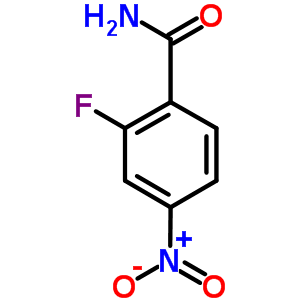 2-Fluoro-4-nitrobenzamide Structure,350-32-3Structure