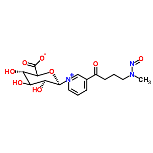 4-(Methylnitrosamino)-1-(3-pyridyl)-1-butanone n-beta-d-glucuronide Structure,350508-26-8Structure