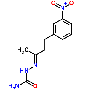 Hydrazinecarboxamide,2-[1-methyl-3-(3-nitrophenyl)propylidene]- Structure,3506-82-9Structure