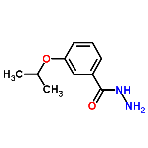 3-Isopropoxybenzohydrazide Structure,350989-60-5Structure