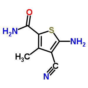 5-Amino-4-cyano-3-methylthiophene-2-carboxamide Structure,350997-07-8Structure