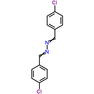 Benzaldehyde,4-chloro-, 2-[(4-chlorophenyl)methylene]hydrazone Structure,3510-48-3Structure