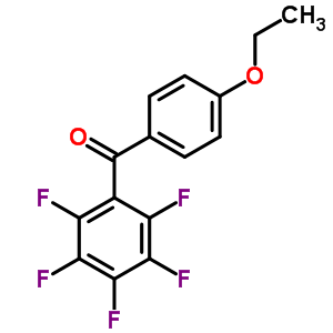 4-乙氧基-2,3,4,5,6-五氟二苯甲酮結(jié)構(gòu)式_351003-31-1結(jié)構(gòu)式