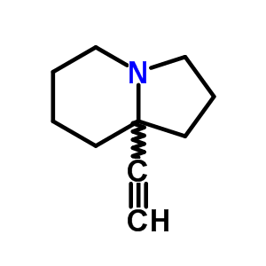 Indolizine, 8a-ethynyloctahydro-(9ci) Structure,35201-08-2Structure