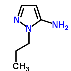 2-Propyl-2h-pyrazol-3-ylamine Structure,3524-15-0Structure