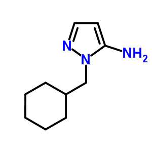 1-(Cyclohexylmethyl)-1h-pyrazol-5-amine Structure,3524-26-3Structure