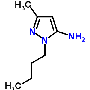 2-Butyl-5-methyl-2h-pyrazol-3-ylamine Structure,3524-35-4Structure