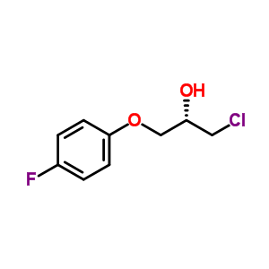 (S)-1-氯-3-(4-氟苯氧基)-2-丙醇結(jié)構(gòu)式_352530-45-1結(jié)構(gòu)式