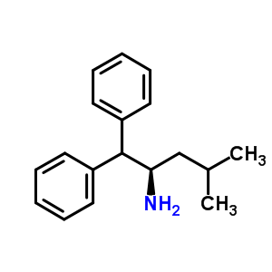 (R)-(+)-2-amino-4-methyl-1,1-diphenylpentane Structure,352535-73-0Structure