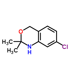 2H-3,1-benzoxazine,7-chloro-1,4-dihydro-2,2-dimethyl Structure,352667-84-6Structure