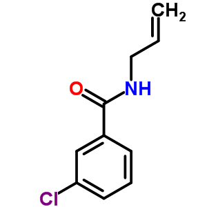 N-allyl-3-chlorobenzenecarboxamide Structure,35306-52-6Structure