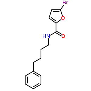 5-Bromo-n-(4-phenylbutyl)-2-furamide Structure,353466-89-4Structure