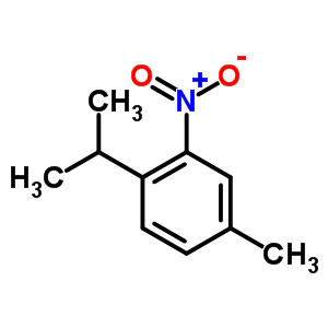 4-Methyl-2-nitro-1-propan-2-yl-benzene Structure,35480-94-5Structure