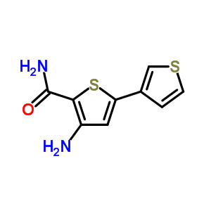 3-Amino-5-(thiophen-3-yl)thiophene-2-carboxamide Structure,354812-17-2Structure