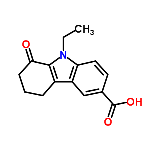 9-Ethyl-8-oxo-6,7,8,9-tetrahydro-5h-carbazole-3-carboxylic acid Structure,354993-58-1Structure