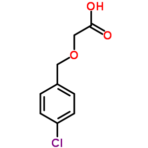 2-[(4-Chlorophenyl)methoxy]acetic acid Structure,35513-00-9Structure