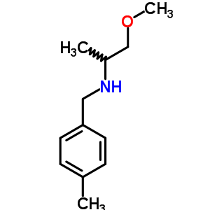 (2-Methoxy-1-methyl-ethyl)-(4-methyl-benzyl)-amine Structure,355814-07-2Structure