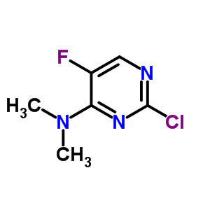 2-Chloro-4-(dimethylamino)-5-fluoropyrimidine Structure,355829-23-1Structure