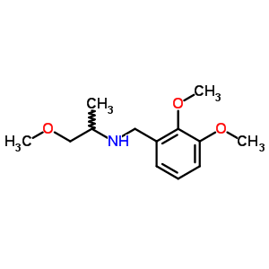 (2,3-Dimethoxy-benzyl)-(2-methoxy-1-methyl-ethyl)-amine Structure,356090-87-4Structure