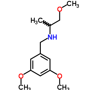 (3,5-Dimethoxy-benzyl)-(2-methoxy-1-methyl-ethyl)-amine Structure,356091-46-8Structure