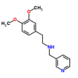 [2-(3,4-Dimethoxy-phenyl)-ethyl ]-pyridin-3-ylmethyl-amine Structure,356093-05-5Structure