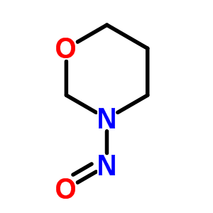 3-Nitrosotetrahydro-1,3-oxazine Structure,35627-29-3Structure