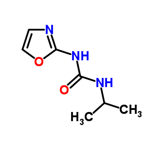 N-(1-methylethyl)-n’-(oxazol-2-yl)urea Structure,35629-46-0Structure