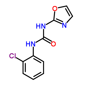 1-(O-chlorophenyl)-3-(2-oxazolyl)urea Structure,35629-48-2Structure