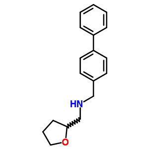 Biphenyl-4-ylmethyl-(tetrahydro-furan-2-ylmethyl)-amine Structure,356530-39-7Structure