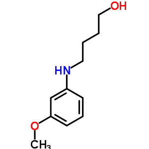 4-(3-Methoxy-phenylamino)-butan-1-ol Structure,356539-28-1Structure