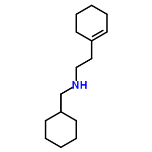 [2-(Cyclohex-1-en-1-yl)ethyl ](cyclohexylmethyl)amine Structure,356540-21-1Structure