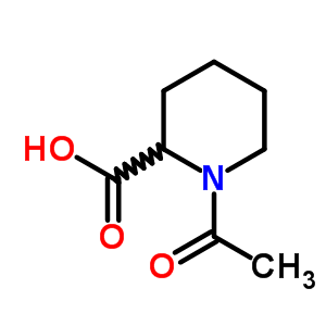 1-Acetylpiperidine-2-carboxylic acid Structure,35677-87-3Structure