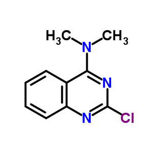 (2-Chloro-quinazolin-4-yl)-dimethyl-amine Structure,35691-16-8Structure