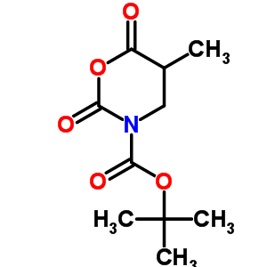 5-Methyl-2,6-dioxo-[1,3]oxazinane-3-carboxylic acid tert-butyl ester Structure,357610-32-3Structure