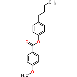 4-Methoxybenzoic acid 4-butylphenyl ester Structure,35840-23-4Structure