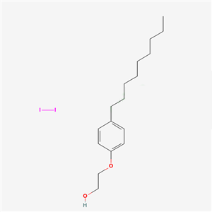 Nonyl phenoxy polyoxyethylene ethanol-iodine complex Structure,35860-86-7Structure