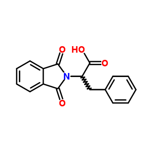 2-(1,3-Dioxoisoindolin-2-yl)-3-phenylpropanoic acid Structure,3588-64-5Structure