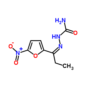 Hydrazinecarboxamide, 2-[1-(5-nitro-2-furanyl)propylidene]- Structure,35889-34-0Structure