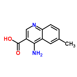 4-Amino-6-methylquinoline-3-carboxylic acid Structure,359427-49-9Structure