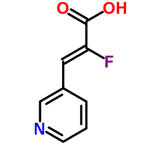 Z-2-fluoro-3-(3-pyridyl)acrylic acid Structure,359435-42-0Structure