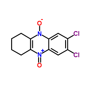 2,3-Dichloro-10-oxido-6,7,8,9-tetrahydrophenazine 5-oxide Structure,36002-96-7Structure