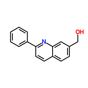 (2-Phenyl-quinolin-7-yl)-methanol Structure,361457-37-6Structure