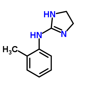 4,5-Dihydro-n-(2-methylphenyl)-1h-imidazol-2-amine Structure,36318-56-6Structure