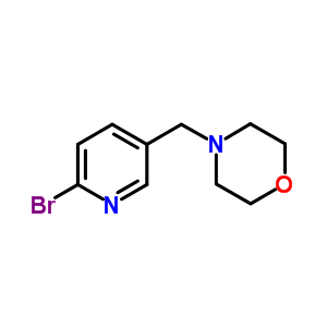 4-[(6-Bromopyridin-3-yl)methyl]morpholine Structure,364793-93-1Structure