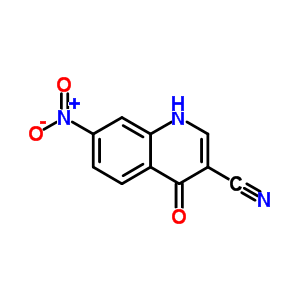 1,4-Dihydro-7-nitro-4-oxo-3-quinolinecarbonitrile Structure,364794-10-5Structure