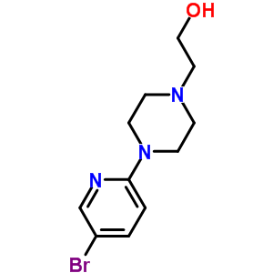 2-[4-(5-Bromo-2-pyridinyl)-1-piperazinyl]ethanol Structure,364794-69-4Structure