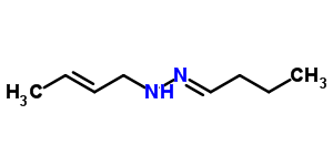 (E)-N-(丁亞基氨基)丁-2-烯-1-胺結構式_36566-74-2結構式