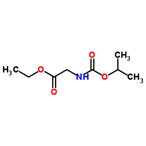 Ethyl 2-(propan-2-yloxycarbonylamino)acetate Structure,36613-25-9Structure