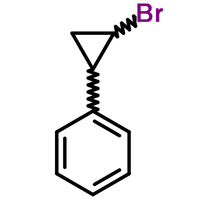 1-Bromo-2-phenylcyclopropane Structure,36617-02-4Structure