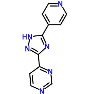 4-[3-(4-Pyridinyl)-1h-1,2,4-triazol-5-yl]pyrimidine Structure,36646-37-4Structure